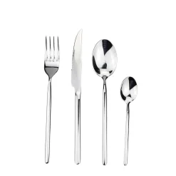 Ménagère moderne en inox 24 pièces < Gifi New