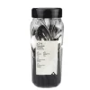 Ménagère 24 pièces inox manche antidérapant soft touch noir