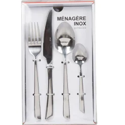 Ménagère 24 pièces moderne