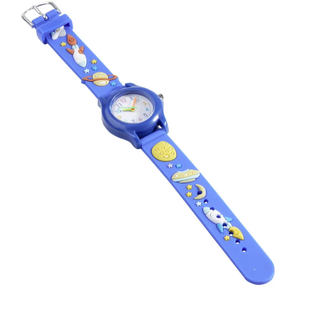 Montre enfant unisexe silicone et acier Ø3xL21cm - 8 modèles < Gifi Best