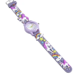 Montre enfant unisexe silicone et acier Ø3xL21cm - 8 modèles < Gifi Best
