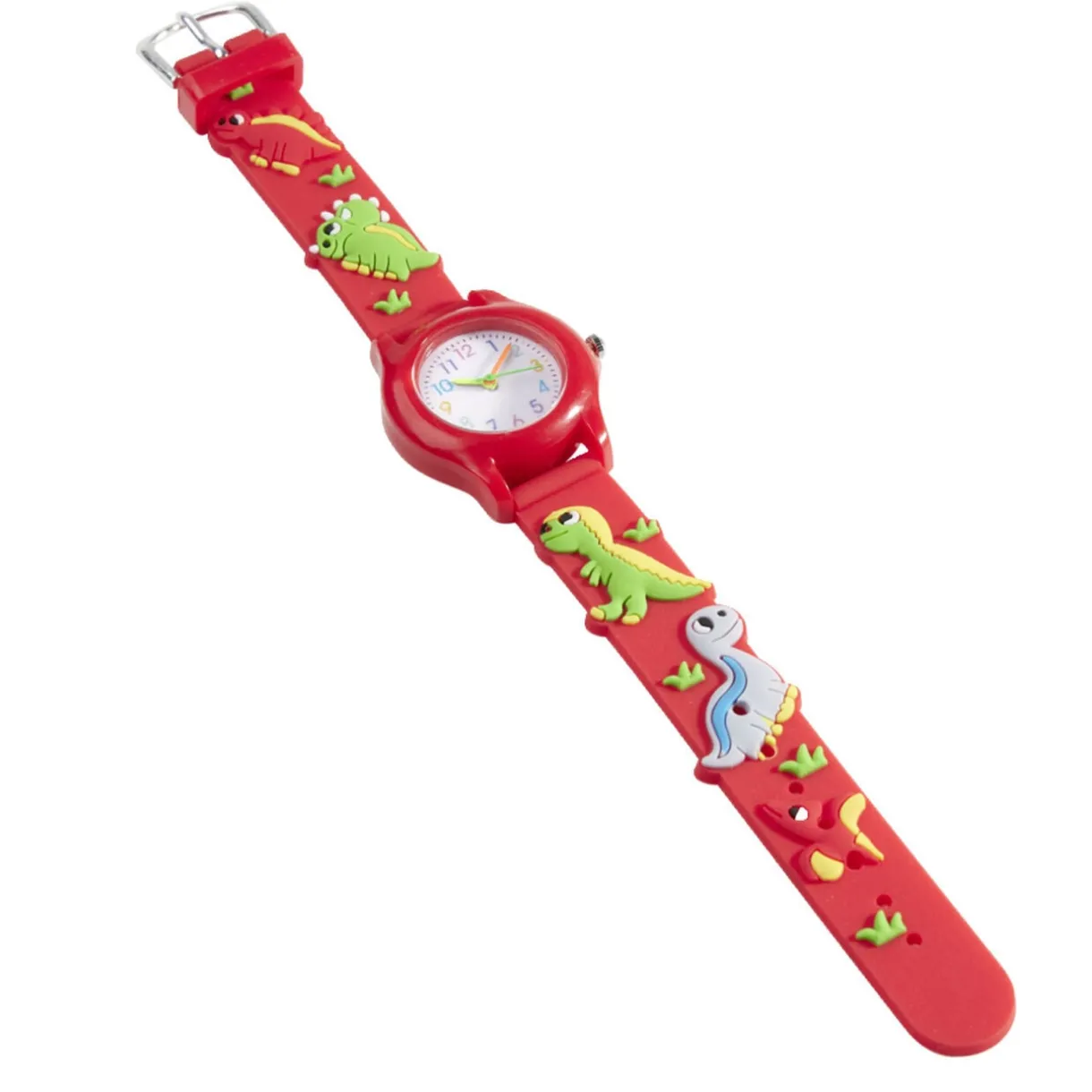 Montre enfant unisexe silicone et acier Ø3xL21cm - 8 modèles < Gifi Best