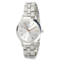 Montre femme bracelet maille inox gris argenté < Gifi Sale