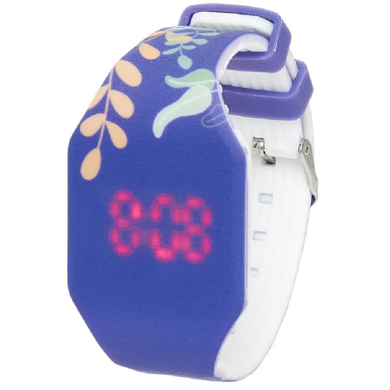 Montre led chiffres invisibles en silicone