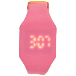Montre led chiffres invisibles en silicone