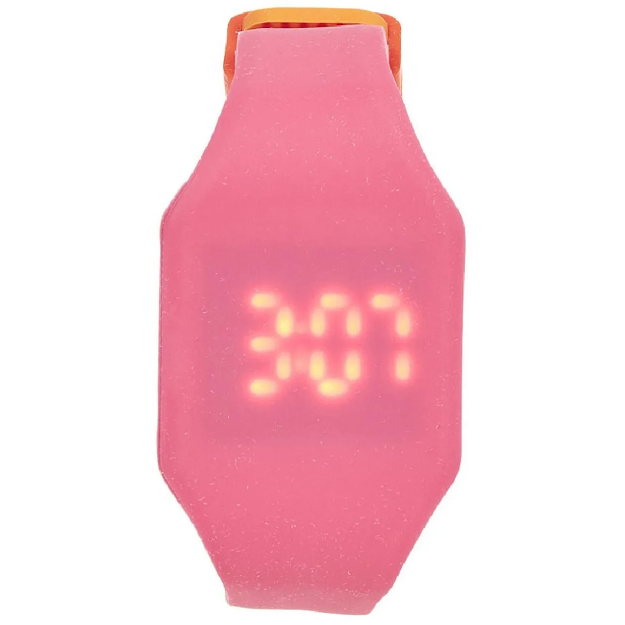 Montre led chiffres invisibles en silicone