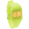 Montre touch Ultra plate bracelet silicone uni