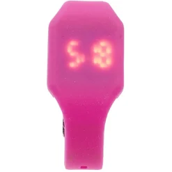 Montre touch Ultra plate bracelet silicone uni
