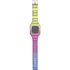 Montre unisexe digitale silicone multicolore Ø5x17,5cm (2 modèles)