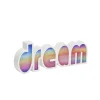 Mot lumineux Dream à poser polypropylène et plastique multicolore < Gifi Outlet