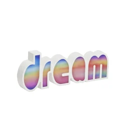 Mot lumineux Dream à poser polypropylène et plastique multicolore < Gifi Outlet