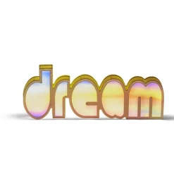 Mot lumineux Dream à poser polypropylène et plastique multicolore < Gifi Outlet