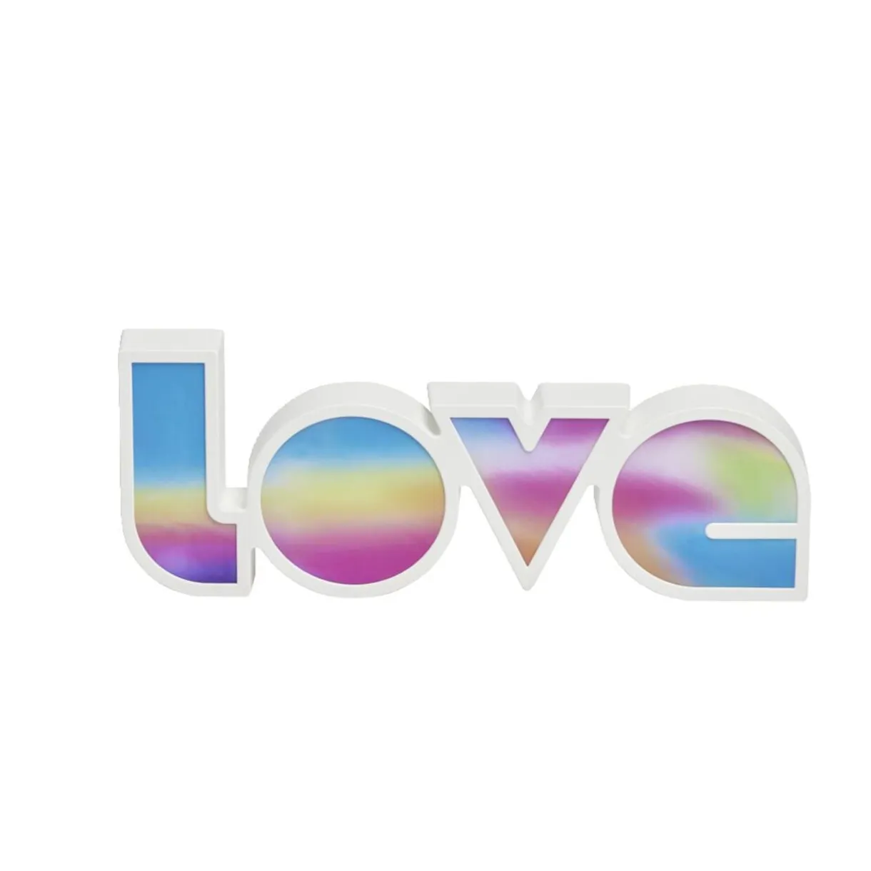 Mot lumineux Love à poser polypropylène et plastique multicolore < Gifi Hot