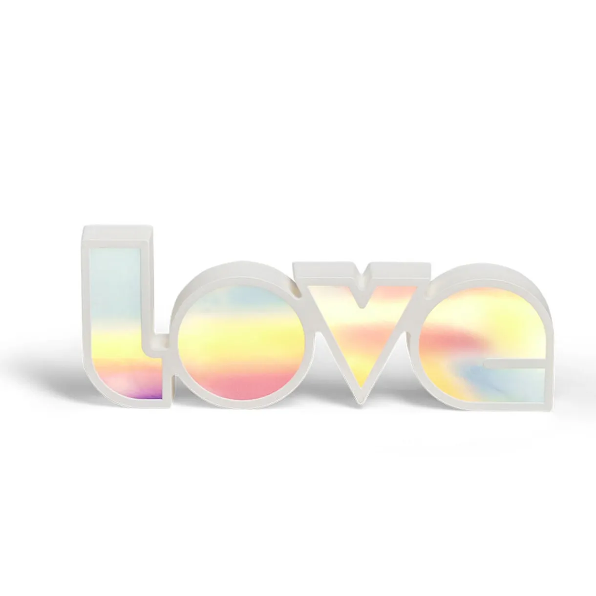 Mot lumineux Love à poser polypropylène et plastique multicolore < Gifi Hot