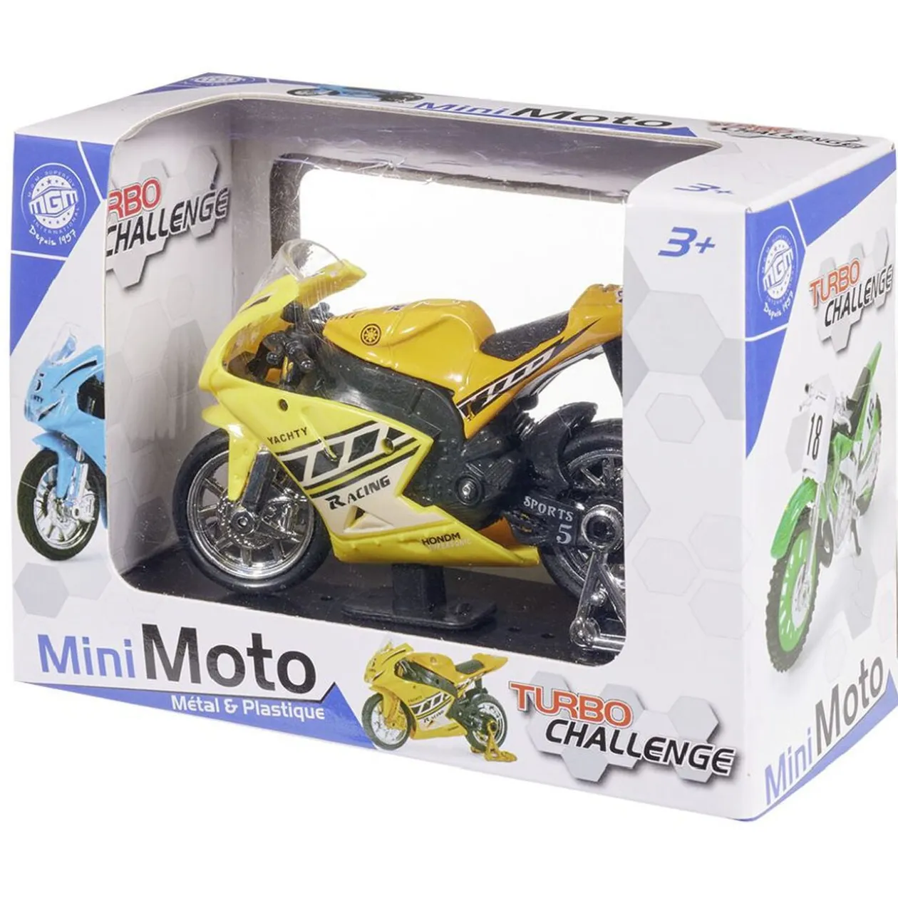 Moto mini Turbo Challenge 12 cm