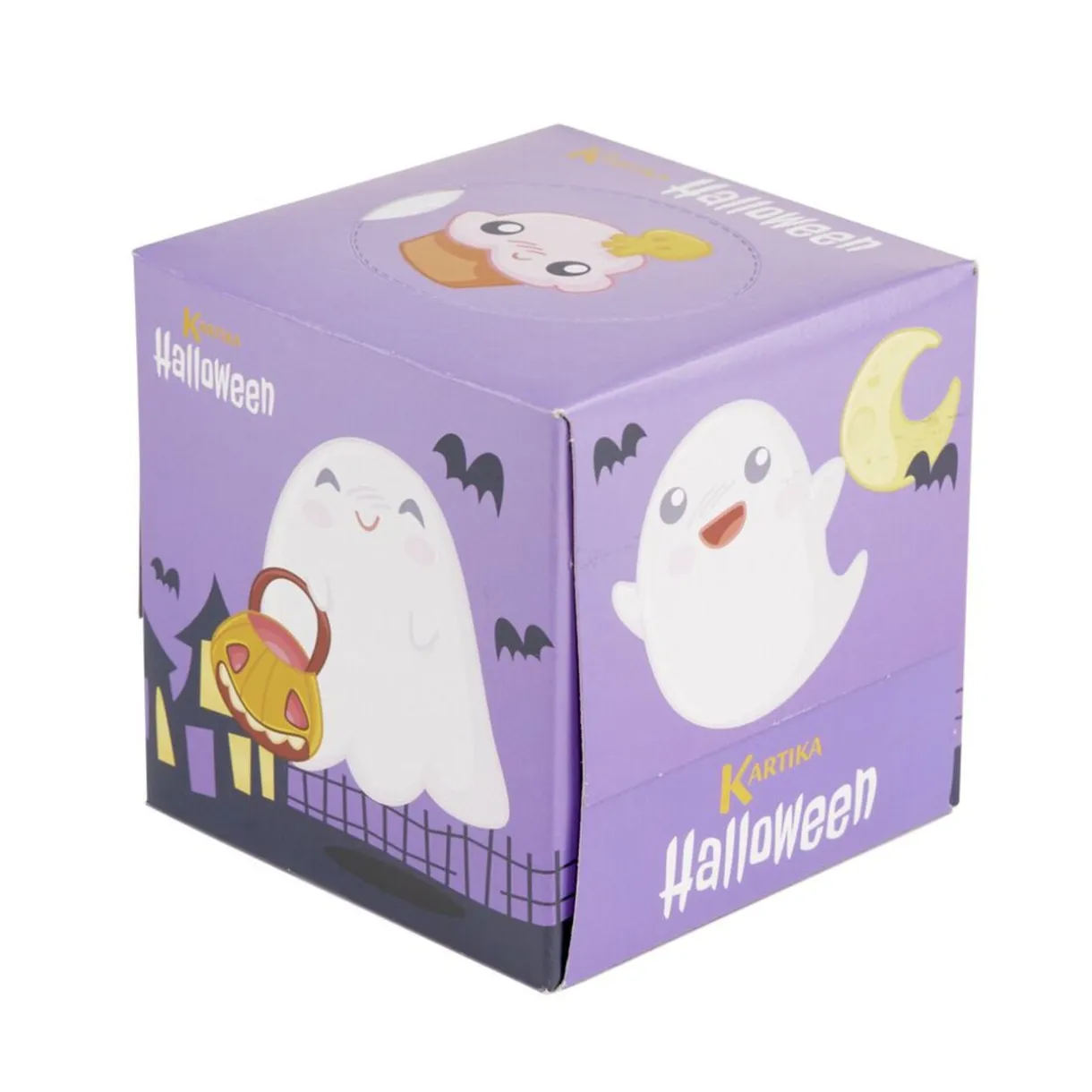 Mouchoirs Halloween 1 boîte de 56 feuilles 3 plis < Gifi