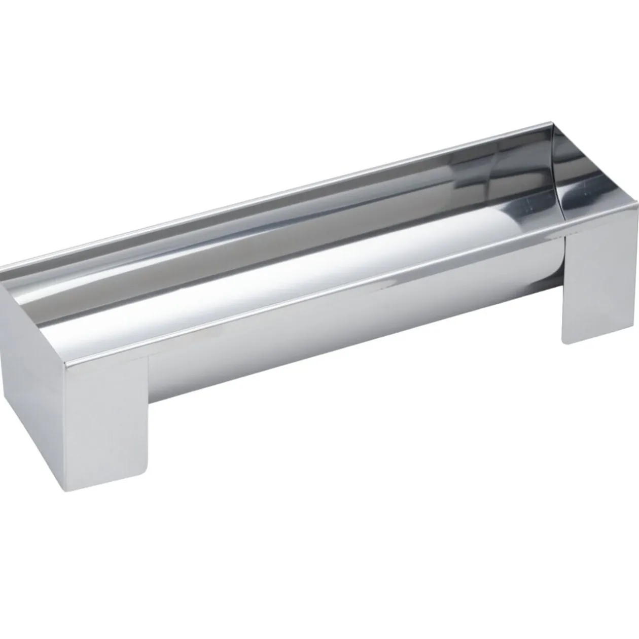 Moule à bûche en inox détachable L30X9XH7 cm