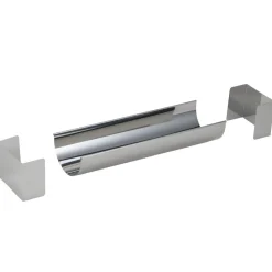 Moule à bûche en inox détachable L30X9XH7 cm