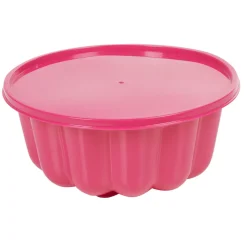 Moule à charlotte silicone rose