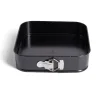 Moule charnière carré métal noir 26x26xH6,8cm < Gifi Sale