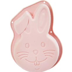 Moule chocolat silicone rose forme lapin