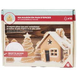 Moule emporte pièce Maison en pain d'épices