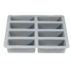 Moule en silicone avec 8 compartiments 18x16,5xH3cm < Gifi New