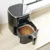 Moule en silicone noir pour friteuse sans huile et à air 20x20xH6,5cm
