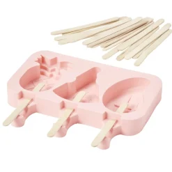 Moule à glace en silicone 3 formes démoulage hyper facile < Gifi New