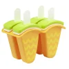 Moule à glace x4 motif fruit H11,5cm (2 modèles pastèque ou ananas)
