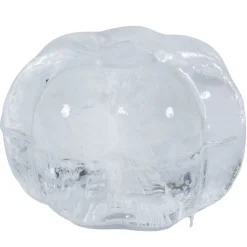 Moule à glaçons silicone x4 forme citrouille transparent