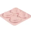 Moule à glaçons x4 dentier silicone rose 15x15x2cm < Gifi Hot