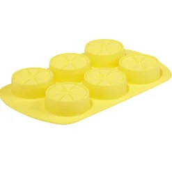 Moule à glaçons x6 silicone forme fruits 11x19cm (3 modèles)