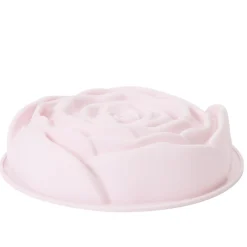 Moule à gâteau silicone fleur forme rose Ø24,5cm