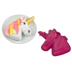 Moule licorne 3D silicone rouge < Gifi New