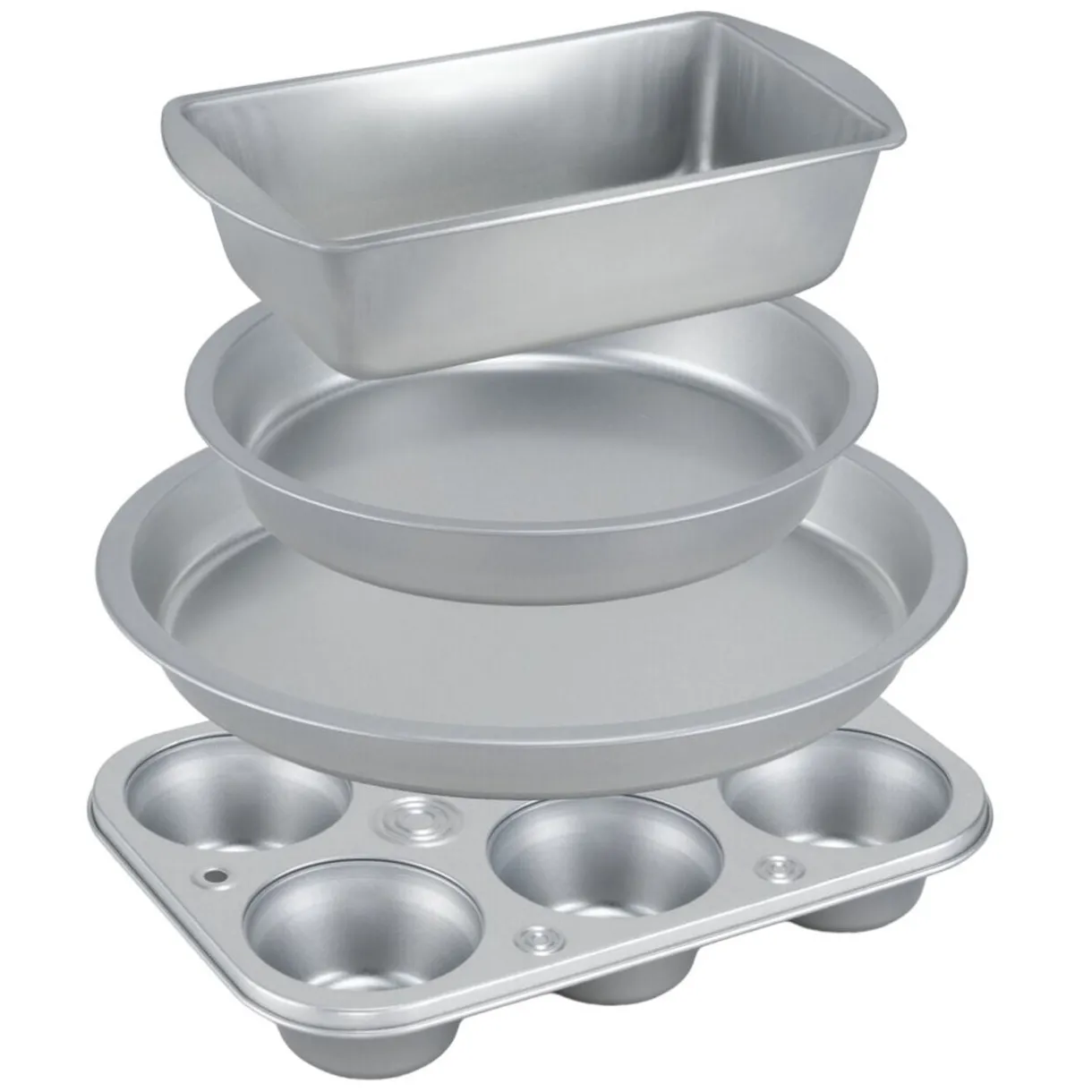 Moule métallique x4 à manqué cake muffin tarte < Gifi Online
