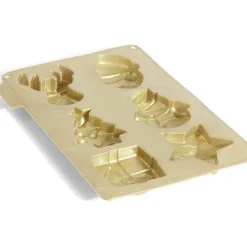Moule silicone 6 formes de Noël 27x19xH2cm