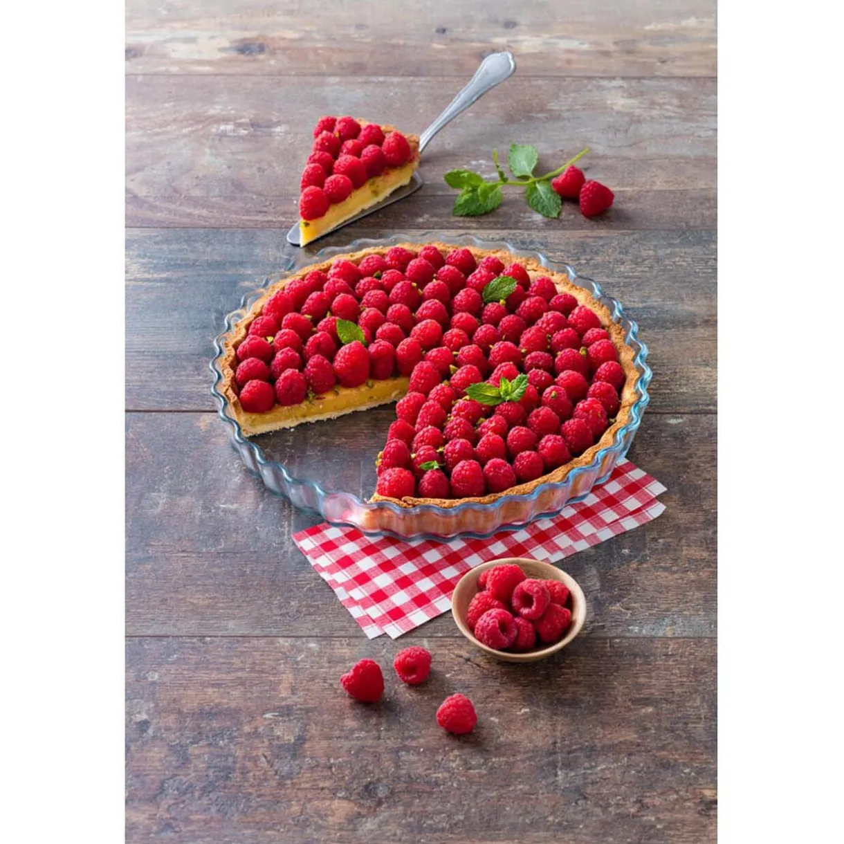 Moule à tarte en verre extra résistant < Gifi Discount
