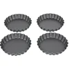 Moule à tartelette revêtement antiadhésif Ø12cm x4 < Gifi New