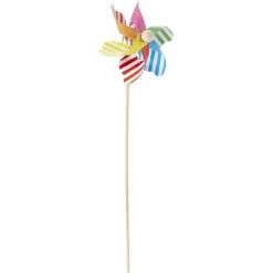 Moulin à vent multicolore Ø9xH25cm < Gifi Discount
