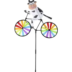 Moulin à vent à planter forme vélo multicolore H59cm (3 modèles) < Gifi Hot