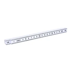 Mètre pliant 1m blanc < Gifi Online