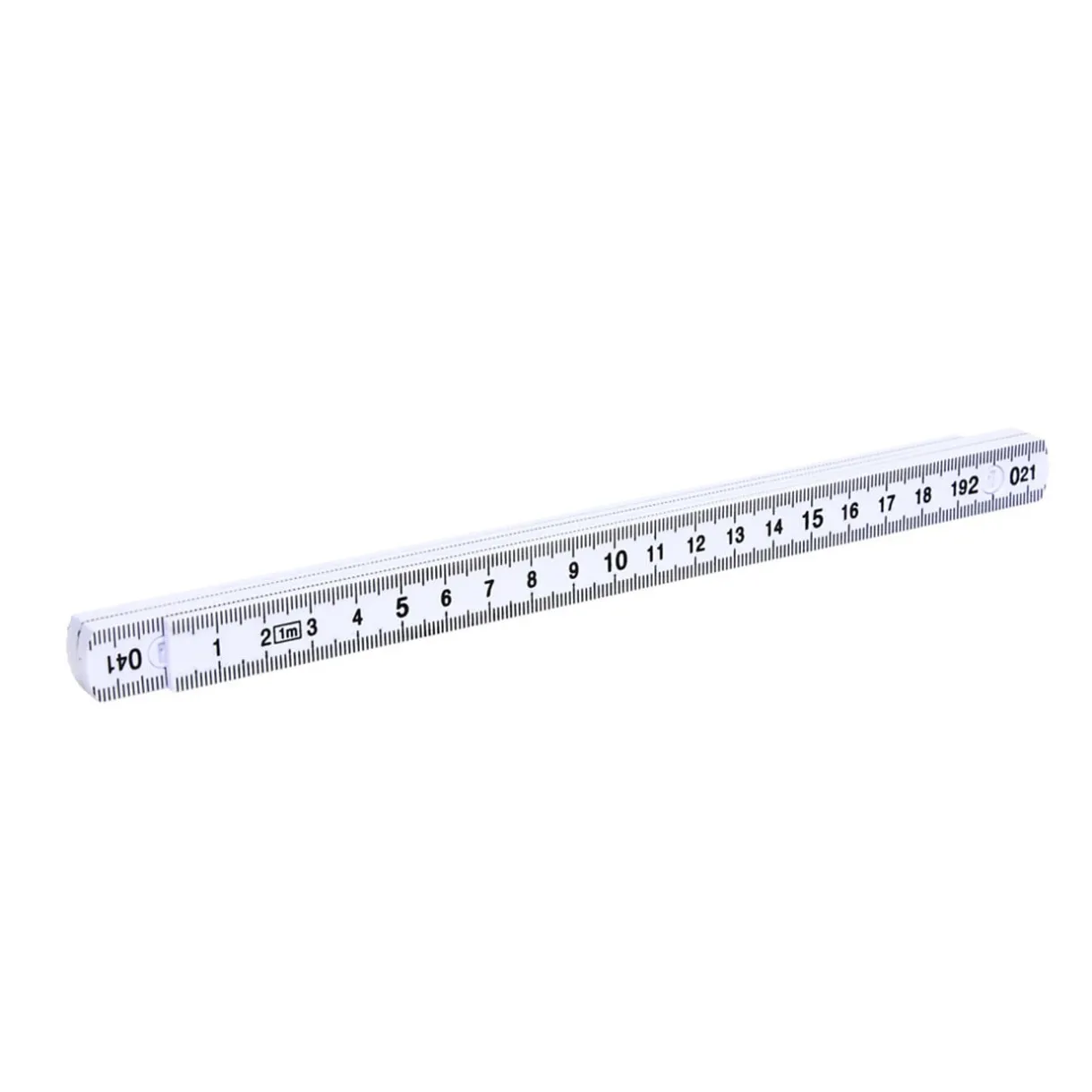 Mètre pliant 1m blanc < Gifi Online