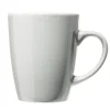 Mug en faïence Madrid gris clair 360ml Ø8,6cm