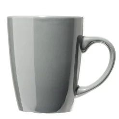Mug en faïence Madrid gris foncé 360ml Ø8,6cm < Gifi Outlet