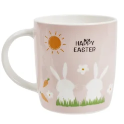Mug en porcelaine motif Pâques Ø8xH9cm (2 modèles) < Gifi Online