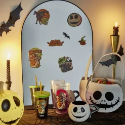 Mug Halloween Disney Mr Jack Skellington dolomite noir et blanc Ø11xH9cm < Gifi Best