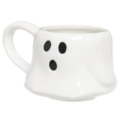Mug Halloween forme fantôme dolomite blanc 400ml < Gifi Best