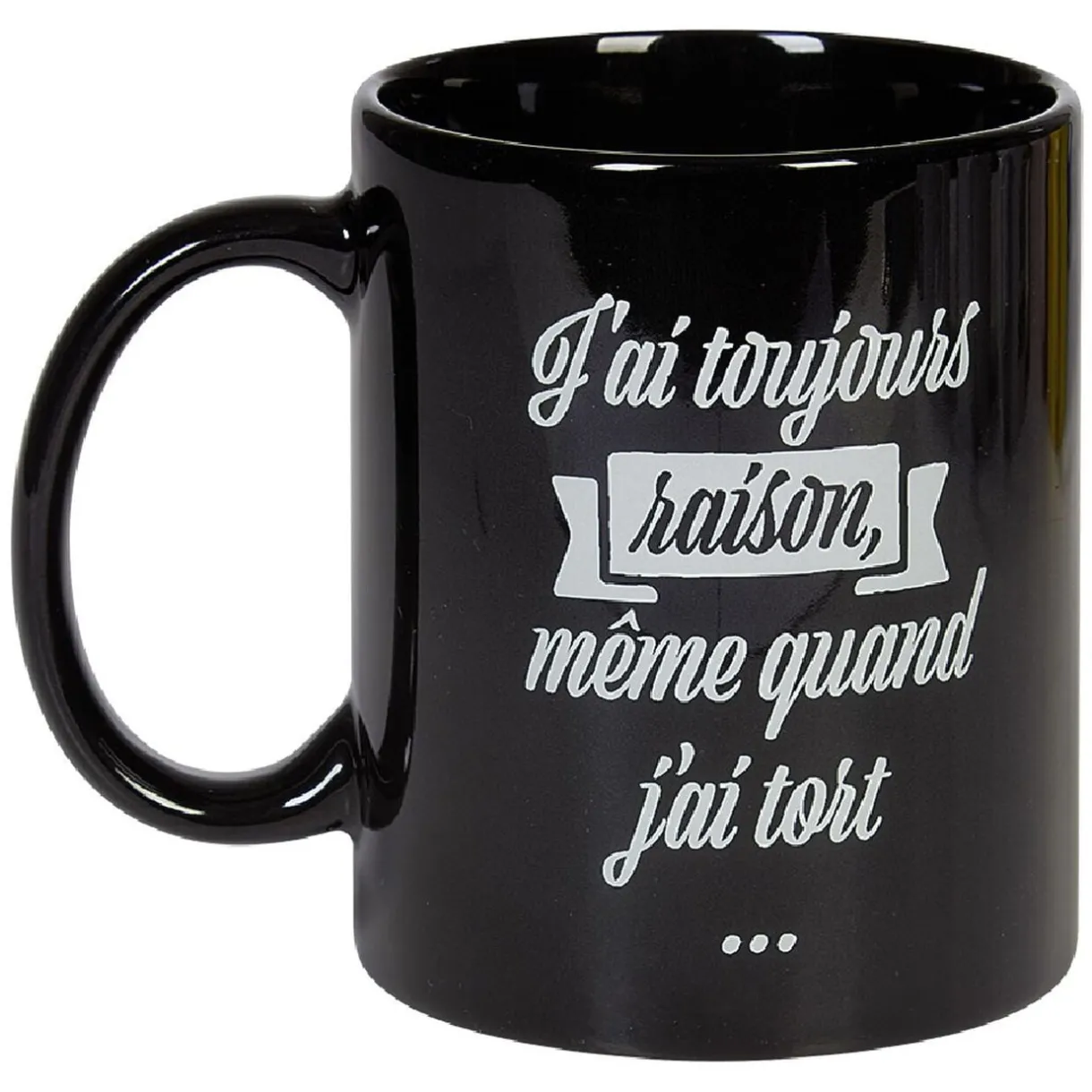 Mug inscription humoristique (2 modèles) < Gifi