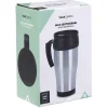 Mug isotherme 400ml gris noir < Gifi